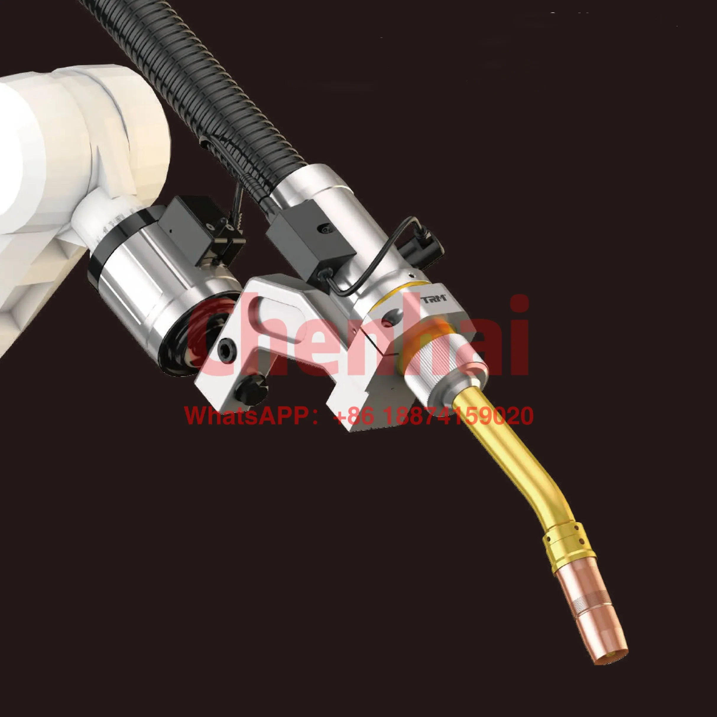 China Manufacturer Wholesale Welding Machine Water Liquid cooling Robotic Gas MIG MAG CO2 Welding Gun