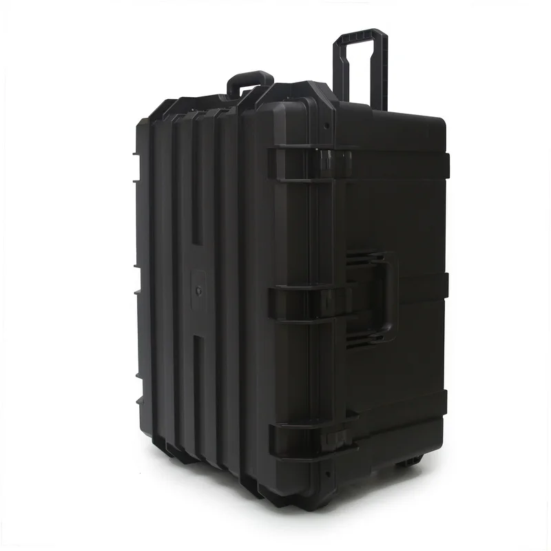 Heavy Duty Storage Case, 795x618x453mm PP Plastic Waterproof Hard Case, Shockproof Trolley Case with Custom Foam, Instrument Box