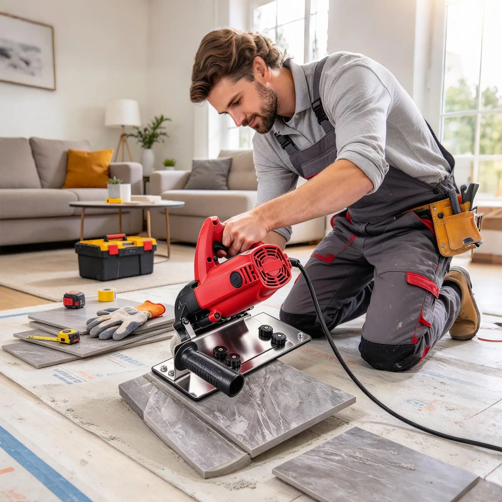 Angle Grinder 45 Degree Attachment Universal Heavy Duty Stainless Steel Tile Chamfering Tool For Home Renovation Construction