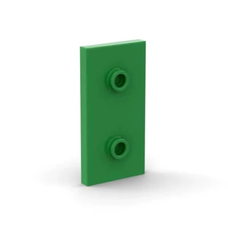 ตัวต่อบล็อก 50 ชิ้น 65509 แผ่นดัดแปลง 2 x 4 พร้อม 2 ปุ่ม (แบบจัมเปอร์คู่) ของเล่น GBC แบบโมดูลาร์จำนวนมาก สำหรับชุด MOC เทคโนโลยีขั้นสูง