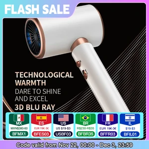 Hochgeschwindiger elektrischer Haartrockner, Turbinenluftströmung, niedriges Geräusch, konstante Temperatur und schnelles Trocknen, geeignet für Haushaltsbedingungen 8 Hauptverkauf Ententrockner - №3