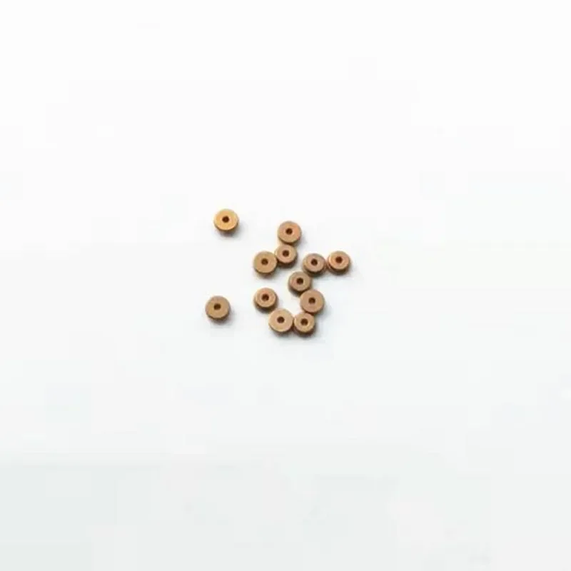 10 Pieces/lot Inner Diameter:1mm Out Diameter:4/3.4mm Thickness1.4/0.6mm Precision Oil Bearing gear