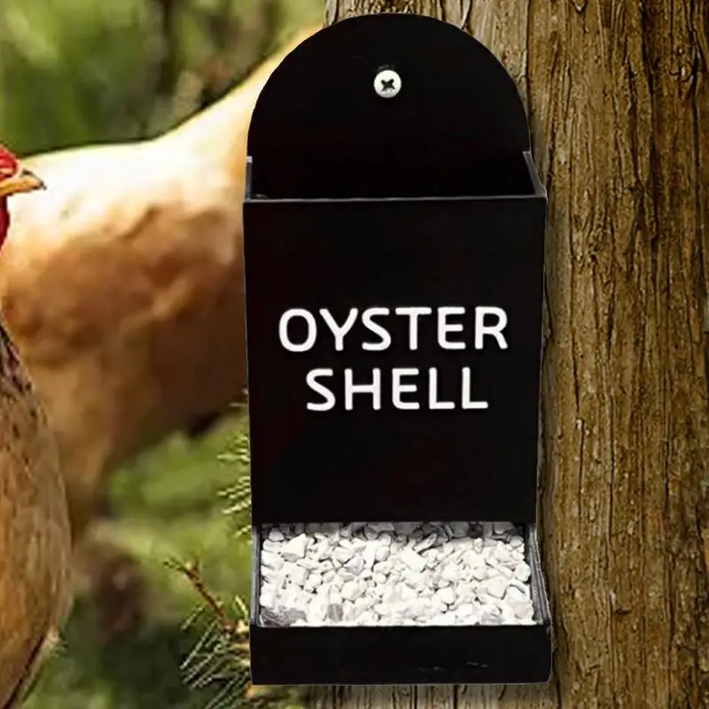 Outdoor Poultry Feeder 3D Printed Art Chick Feeder Poultry Feeder Animal Friendly Grit Dispenser For Family Friends Colleagues