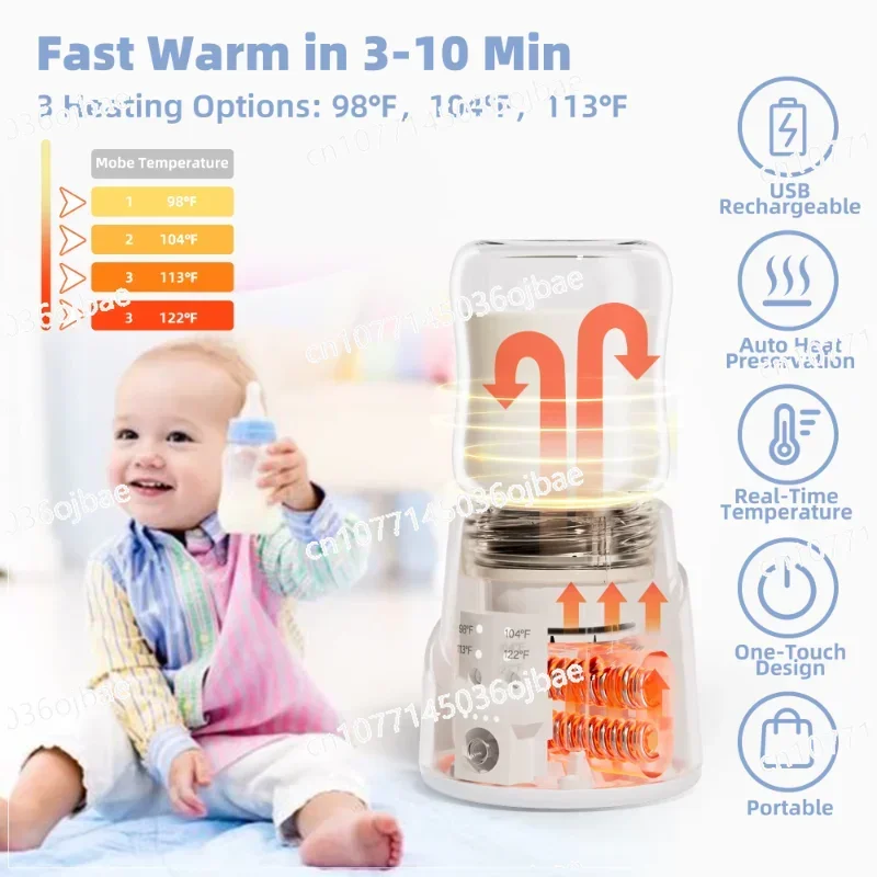 Manufacturer specializes in the production of white baby bottle heaters