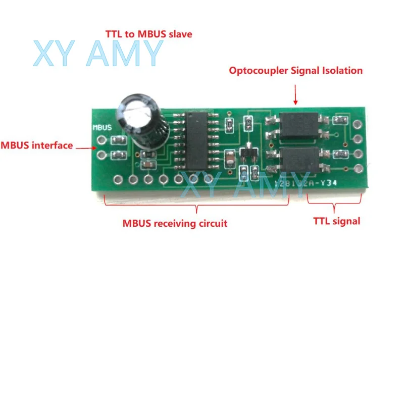 FC721 is fully compatible with TSS721 module TTL serial port to MBUS with isolated and non-isolated interface