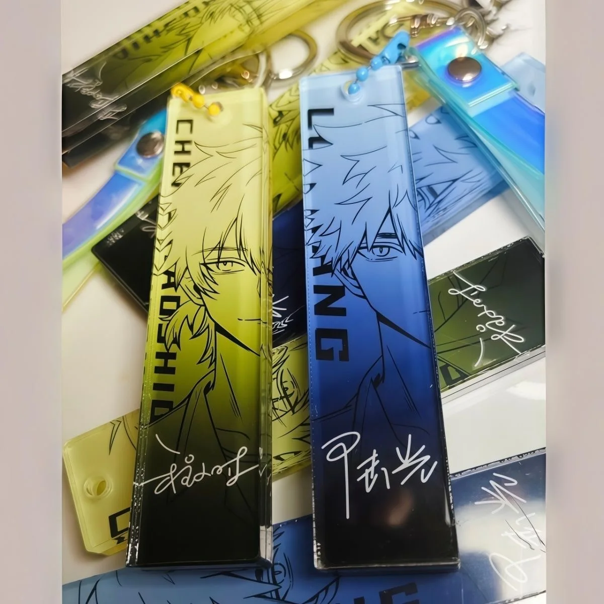 

New Time Agent Lu Guangcheng Hour Acrylic Cosplay Keychain Brick Pendant as a Gift for Best Friends