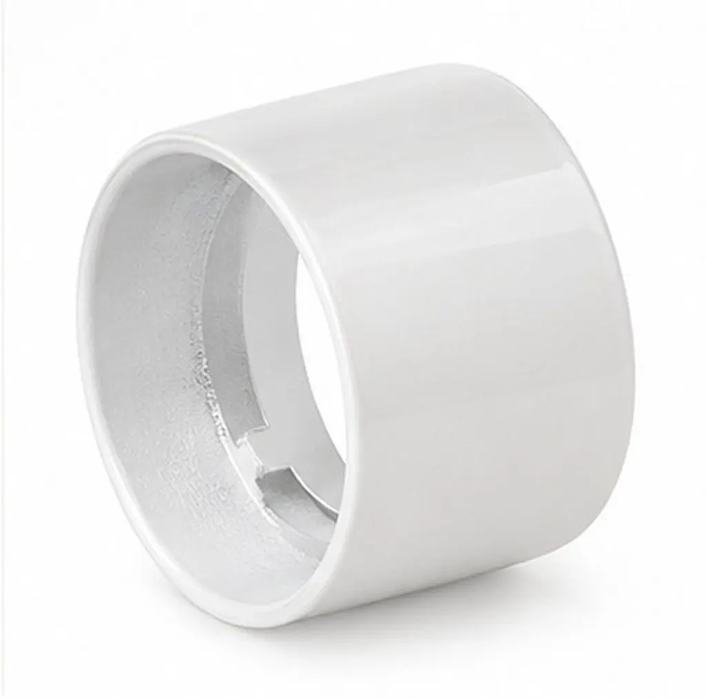 Metal Lamp Shade Collar Ring E26 E27 Medium Base Ceramic Porcelain Socket 1-1 2 Inch Threaded Secure Fit Lampshade Holder