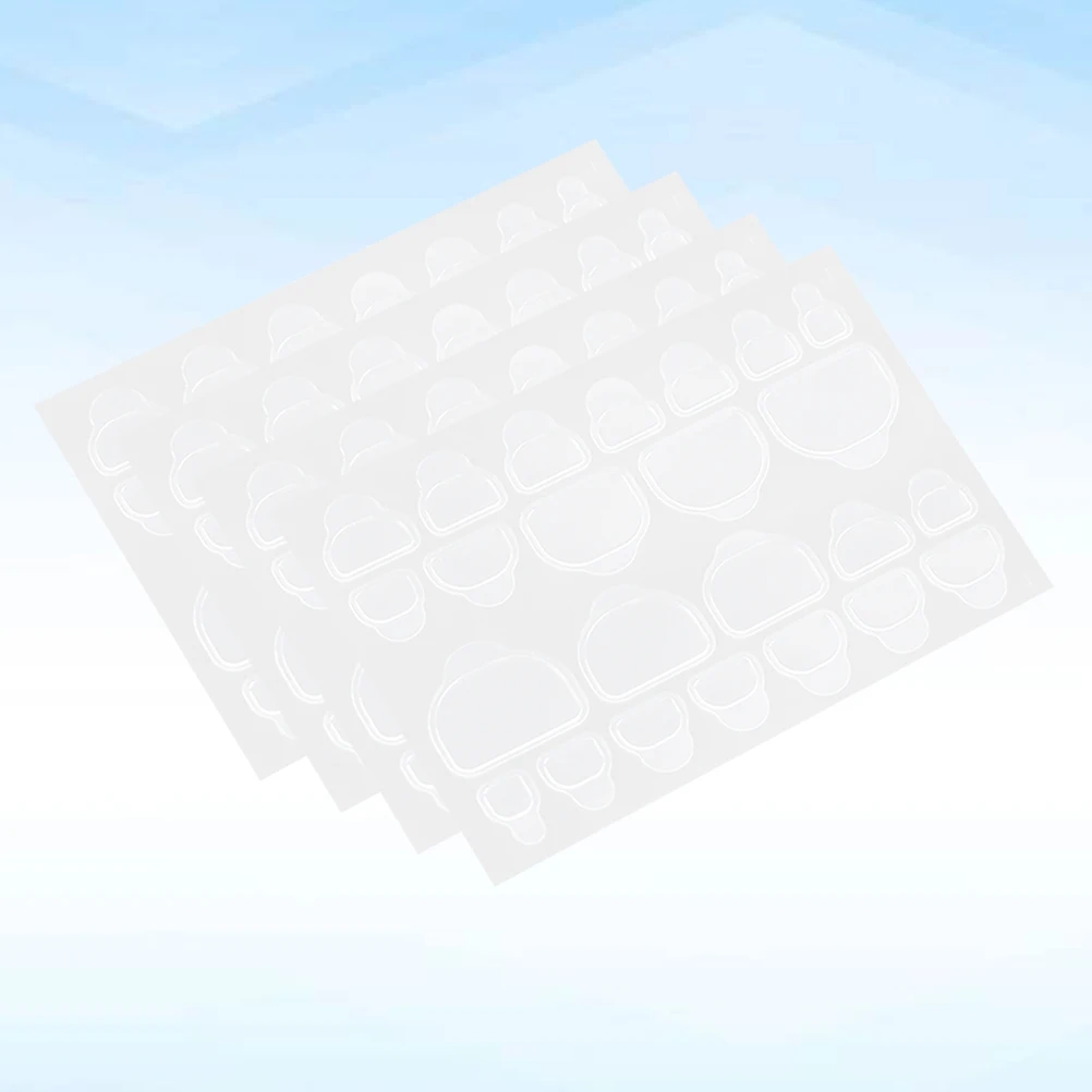 Onglets pour ongles autocollants adhésifs Double face transparents pour faux ongles outil de manucure forte viscosité Nail Art Non toxique