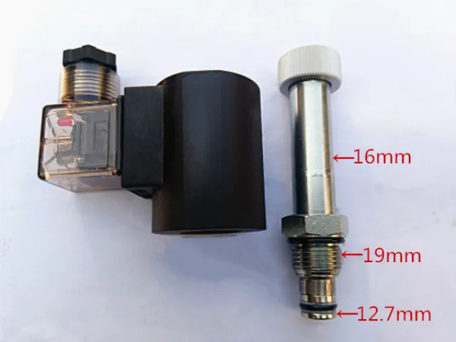 

Threaded plug-in solenoid valve lifting large and small shear tailboard two-way check DHF08-228 (SV08-2NCSPL