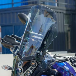 for Tenere 700 Extreme 2024 World Raid T700 Windscreen Windshield Motorcycle Racing Touring Wind Deflector Screen Double Bubble