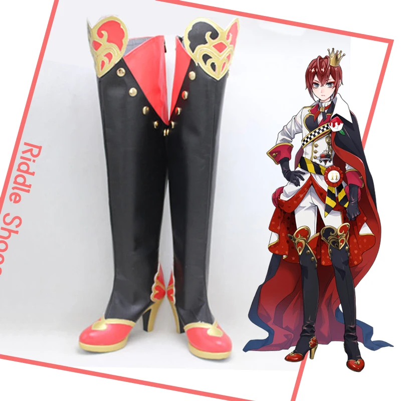 

Cos Riddle Cosplay for Game Twisted Wonderland Prop shoes Customize Accessory boots