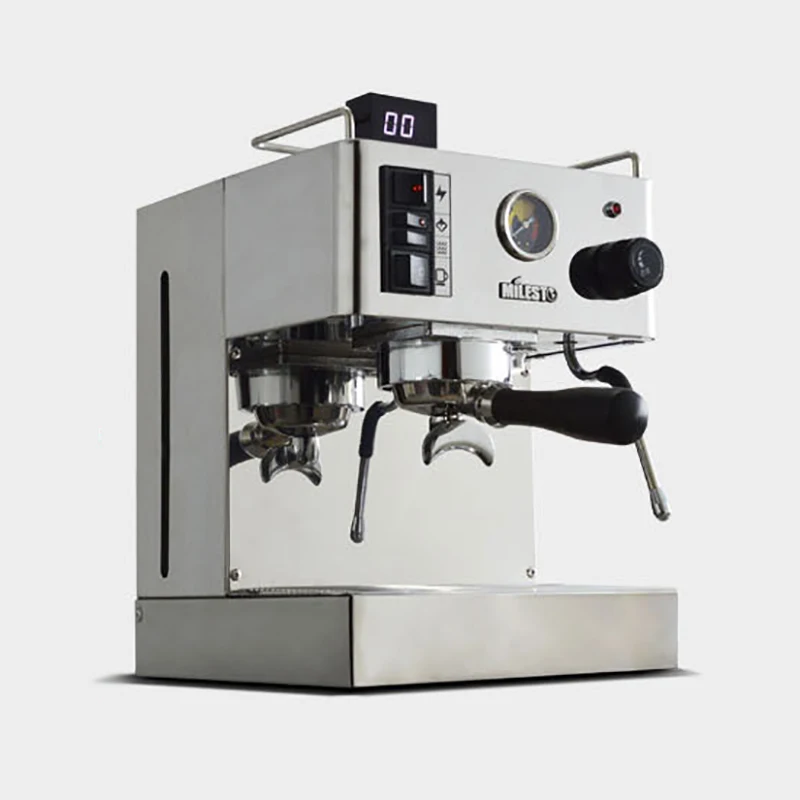 Italian 9 Bar Semi-Automatic Espresso Coffee Machine with Milk Frother  Coffee Maker for Home Brewing