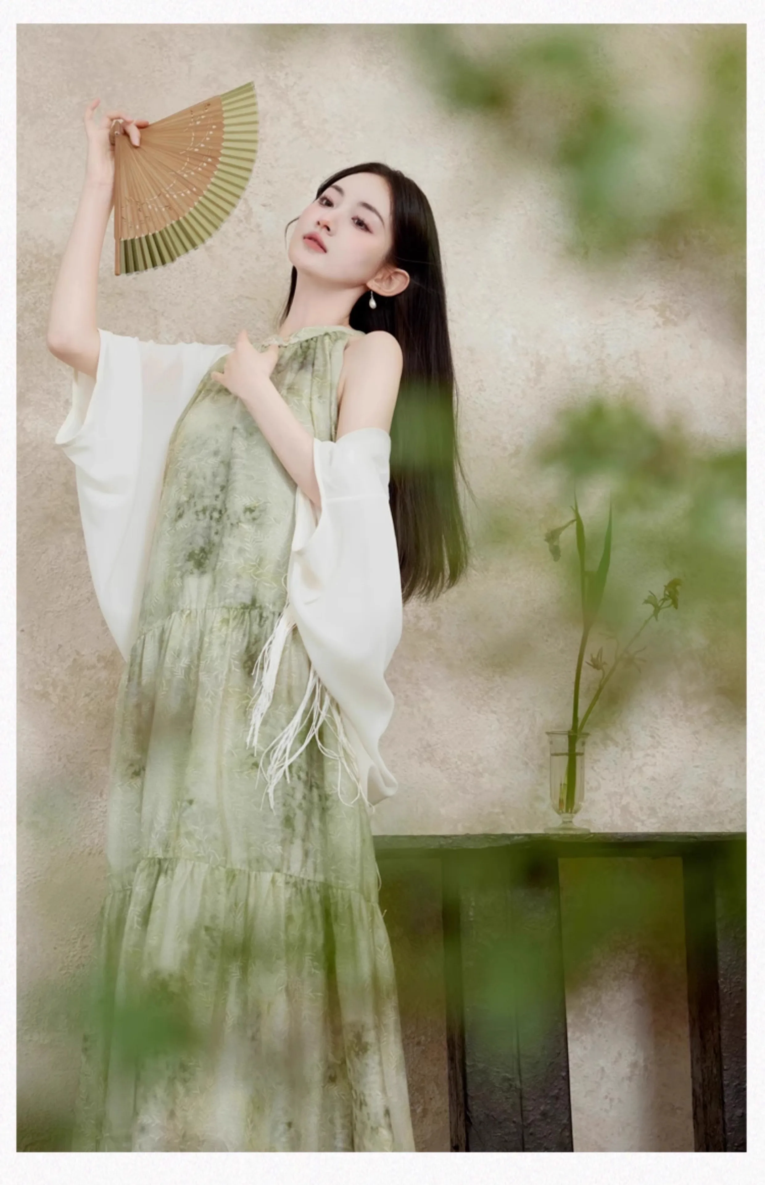 Kleider ärmellos für Damen, für Damen, Party, Hochzeit, Sommer, Rayon, Kordelzug, gerüscht, Maxi, ausgestellter elastischer Bund, Festival, Reisen