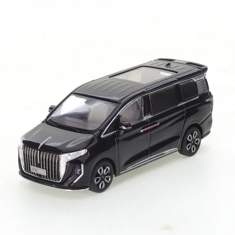 XCARTOYS 1/64 Red Flag HQ9 Meiyehei Second Generation MPV Cars Alloy Toys Motor Vehicle Diecast Metal Model Kids Toys Boys