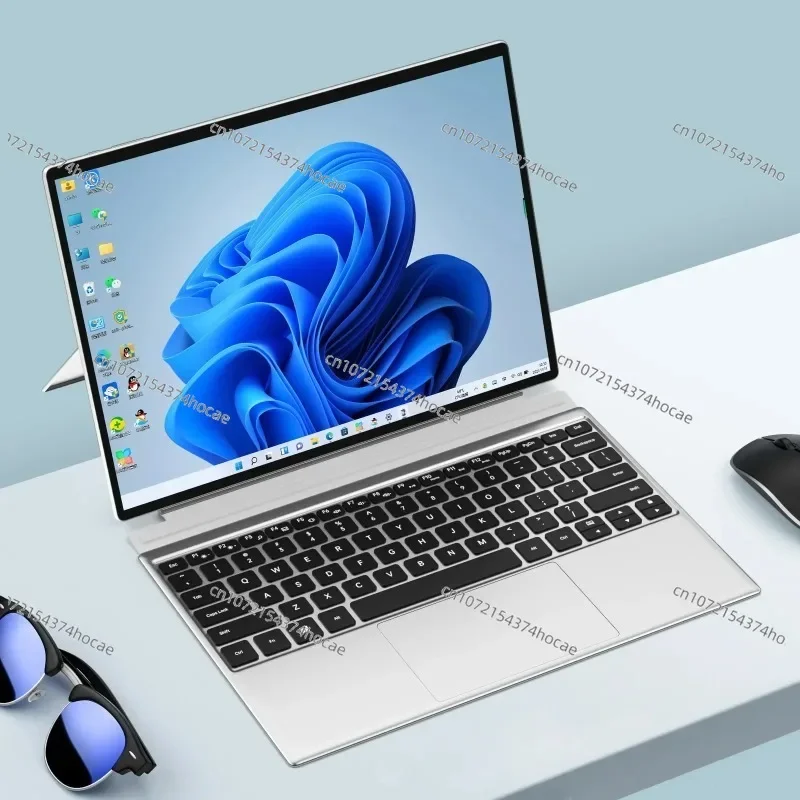 Detachable touch screen Laptop 14 inch Win11 System Notebook computer for Office work netbook Laptops and 3000*2000 pixels