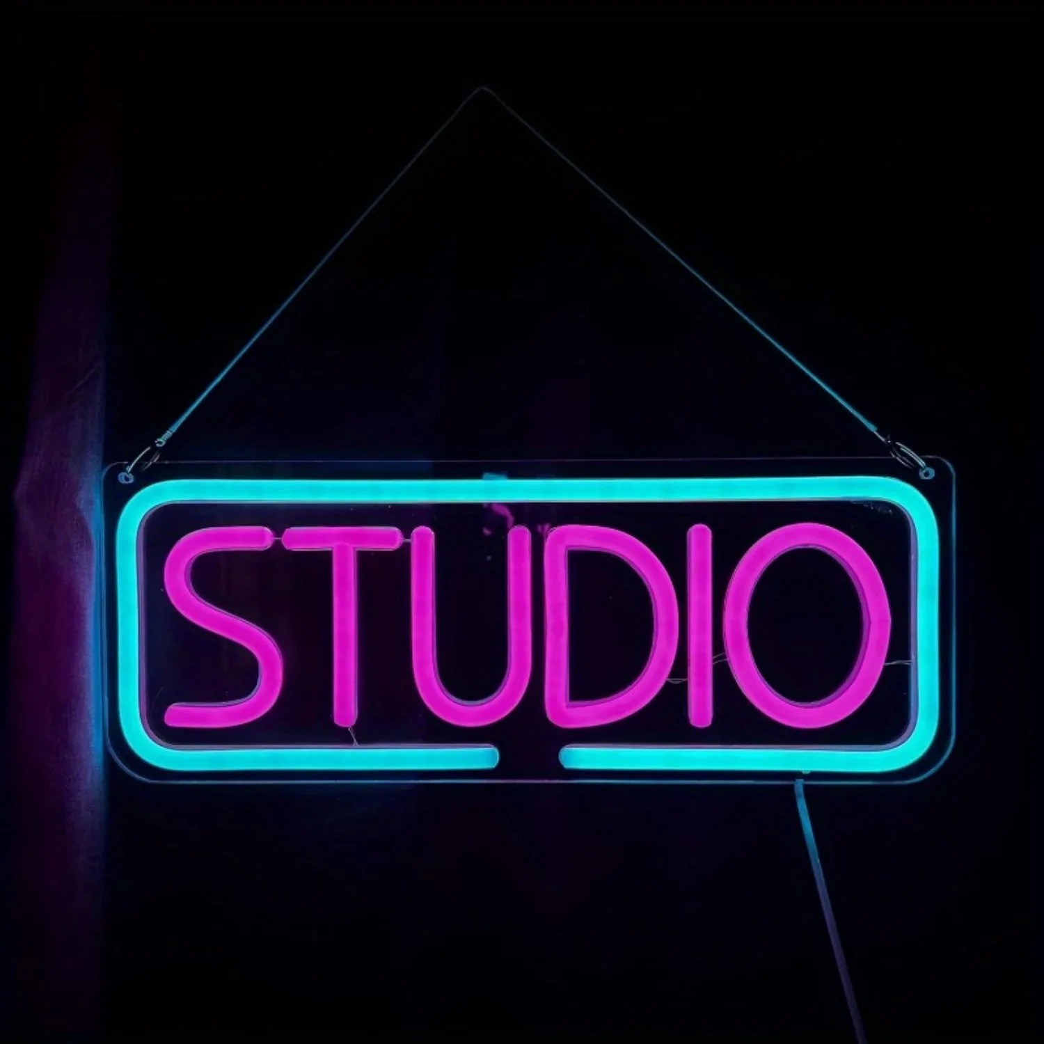 

Studio Neon Sign Music LED Neon Letters Neon Sign Bar Sign Light Up Beer Bar Music Studio, Bedroom Wall Decoration Party Club Ga
