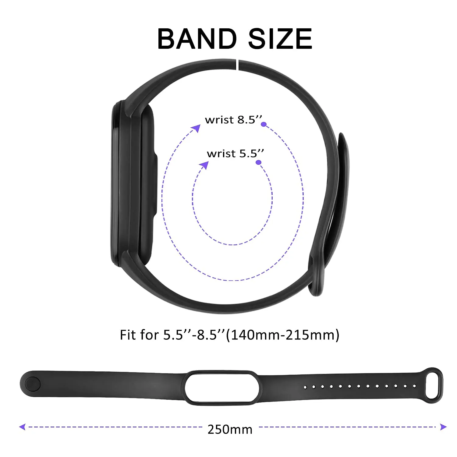 official Silicone Strap For Xiaomi Mi Band 4 5 6 7 Bracelet Sport Watch Wristband Miband4 miband7 Correa Mi band 3 4 5 6 7 Band image 4