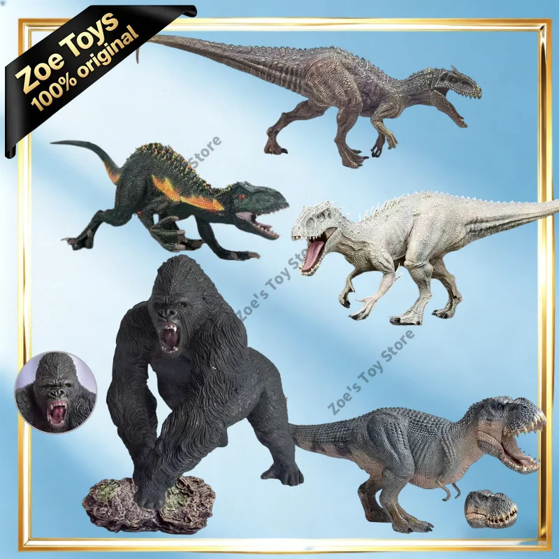 

Realistic T-Rex Dinosaur Toy, Eco-friendly Odorless Non-toxic, Colorfast, Drop-resistant, Hand-painted, Kids Gift In Stock