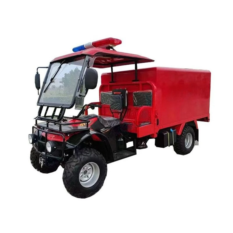 300CC two-wheel drive farmer integrated load ATV with bucket carport all-terrain off-road vehicle