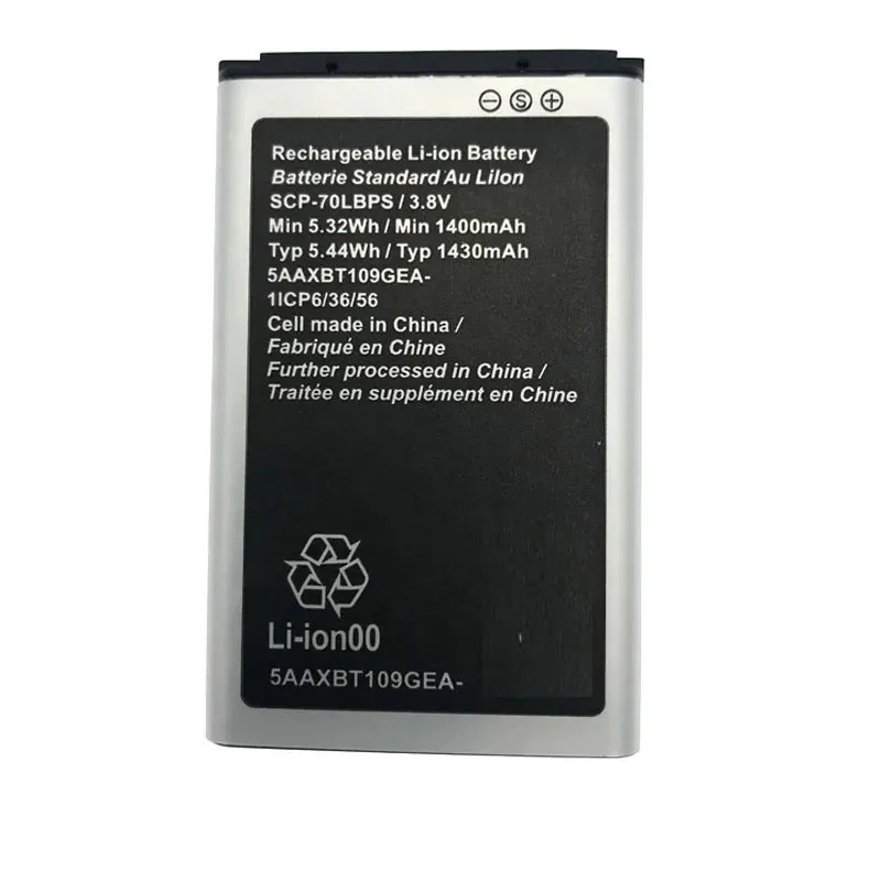 

Хорошая батарея SCP-70LBPS 5AAXBT109GEA- для раскладного телефона Verizon Kyocera Cadence S2720