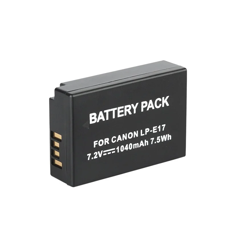 1040mAh LPE17 LP E17 LP-E17 akumulator do aparatów Canon EOS RP 200D 250D M5 M6 750D T6i T6s 800D 8000D Kiss X8i bateria do aparatu