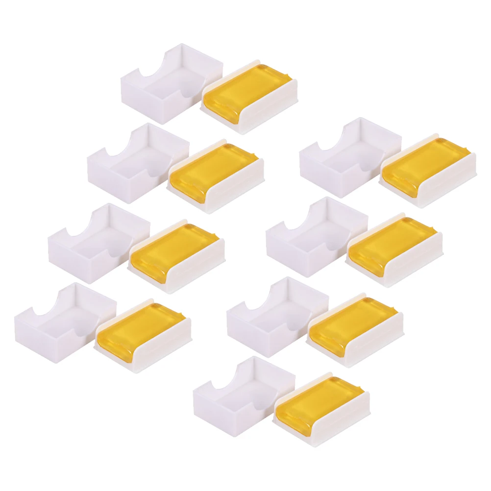 

8 pcs Tea Color Rosin for Huqin Erhu Violin Cello Bowed String Instruments Safe Musical Wax Accessories