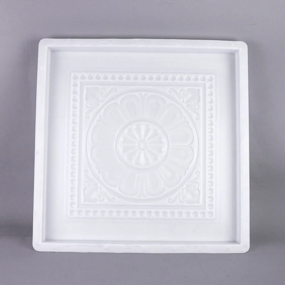 

Brick Template Square Paving Reusable Concrete Mold DIY Paver Plastic Pavement Path Maker Molds