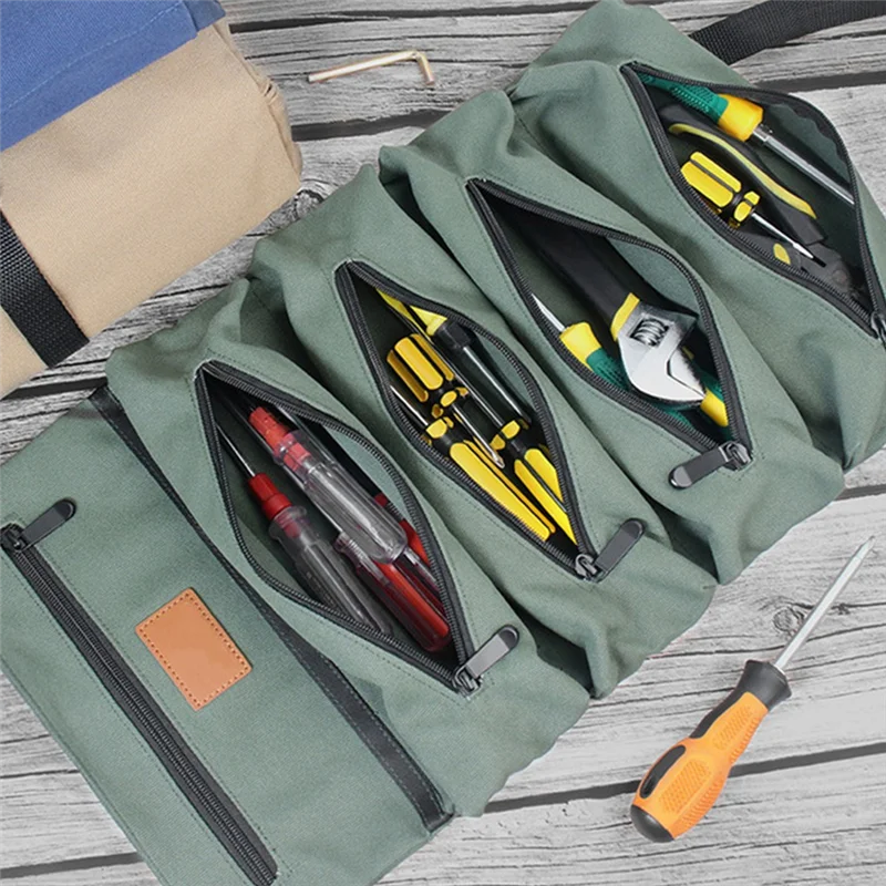 TFORU-Tool Storage Bag Waterproof Canvas Multifunctional Storage Tool