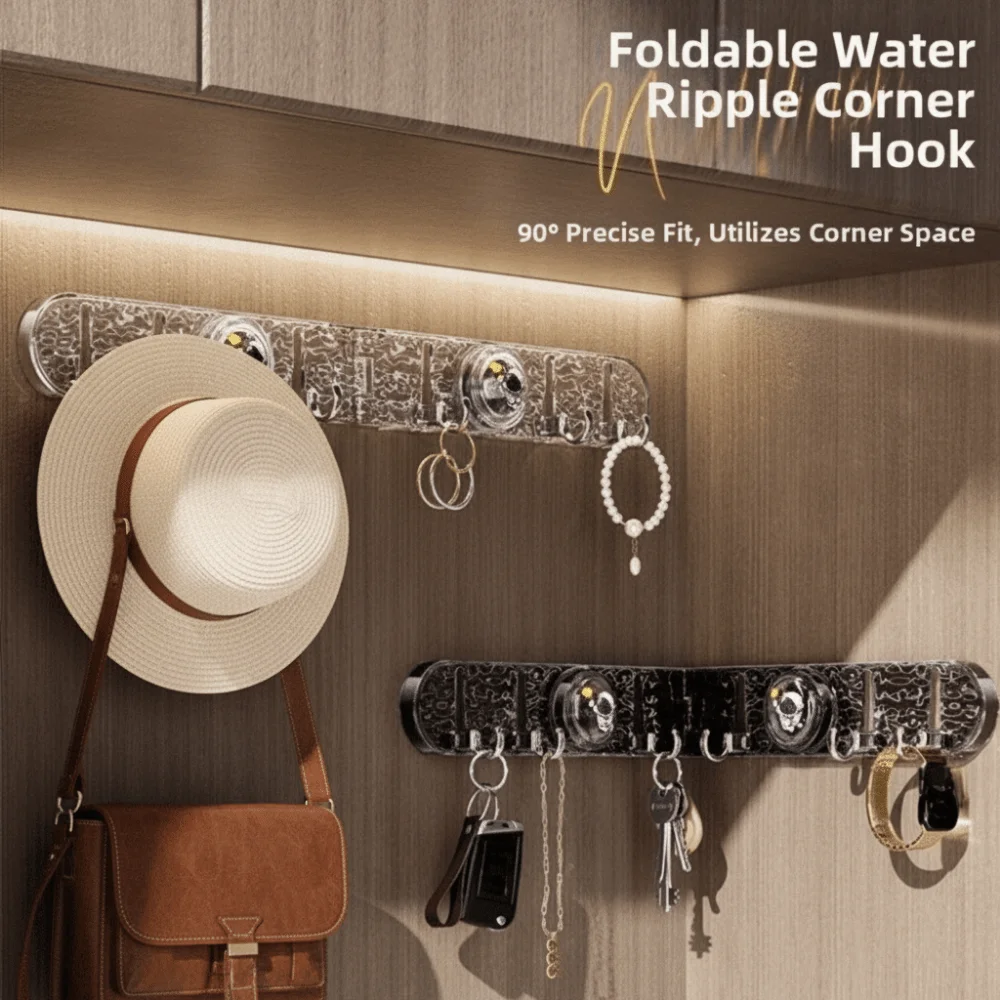 

Rotating Folding Suction Cup Hook Multi-Purpose Space Saving Towel Rack Non-Slip High Weight Robe Hangers Bathroom Use