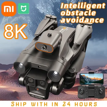Xiaomi M4 pro Drone 4K aéreo profesional con gran angular Triple cámara HD plegable RC helicóptero WIFI FPV altura mantener juguete Drone