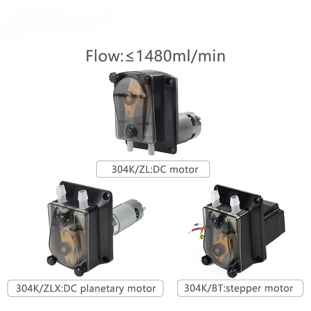 Bverage Coffee Machine 12V 24V Peristaltic Pump for Syrup with Stepper  Motor DC Motor