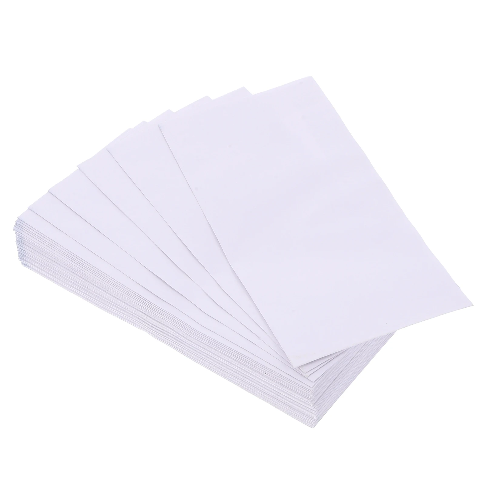 

60pcs Coin Blank Paper Self Seal Large Capacity Storage Holders For Cards Small Mailing Stationery Letter Size Envelopes