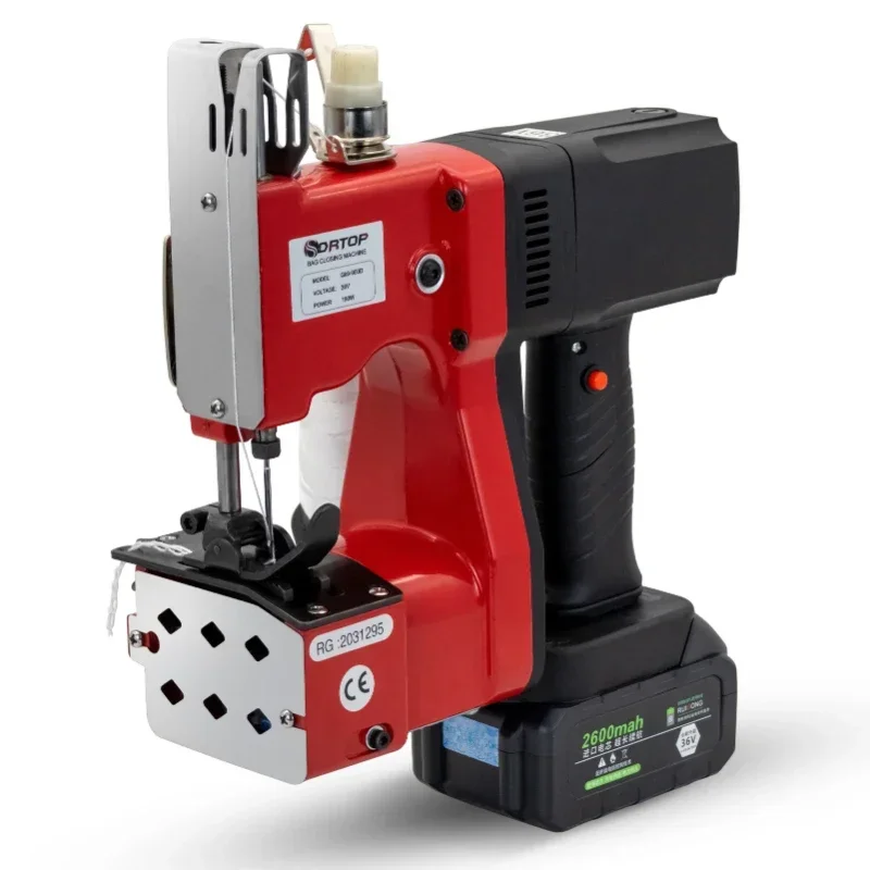 طاقة البطارية أو المكونات الكهربائية ماكينة خياطة يدوية صغيرة محمولة متعددة الوظائف