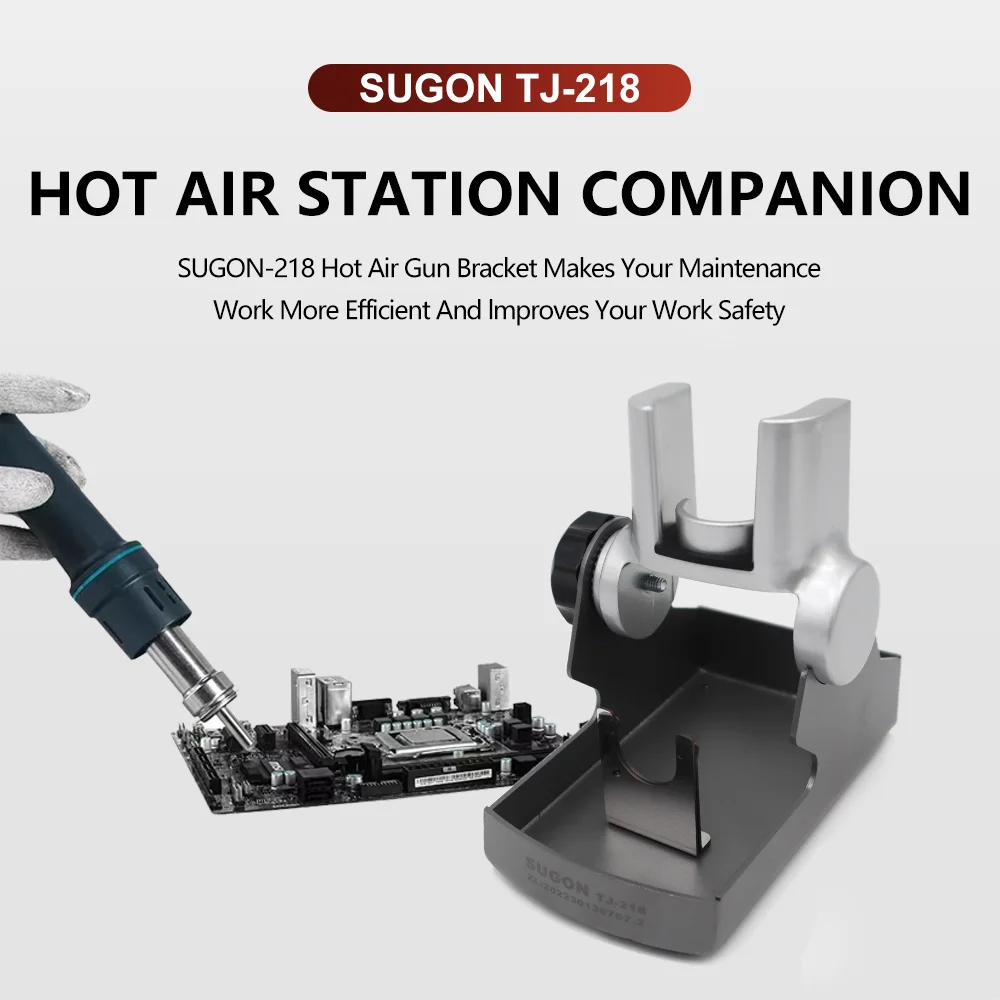 SUGON 218 Hot Air Rework Station Original Handle Bracket Heat Gun Handle Frame Replacement Parts For SUGON 8650 8630PRO 8620DX