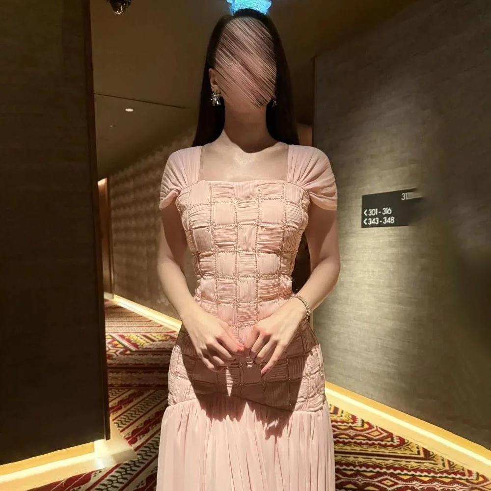 فستان سهرة رائع مكشكش مخصص بحورية البحر الساحرة مطرز بالخرز للحفلات الراقصة أنيق بأكمام طويلة فستان حفلات Fساتين Shres Fخ #5