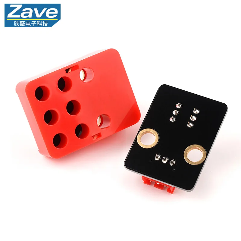 Módulo de botón de sensor de interruptor de enganche, bloque de construcción electrónico, Compatible con Arduino para proyectos de bricolaje Maker