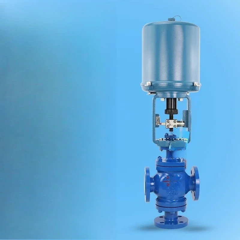 Steam Heat Transfer Oil Split Flow Combined Flow Hot Water Temperature Control Valve