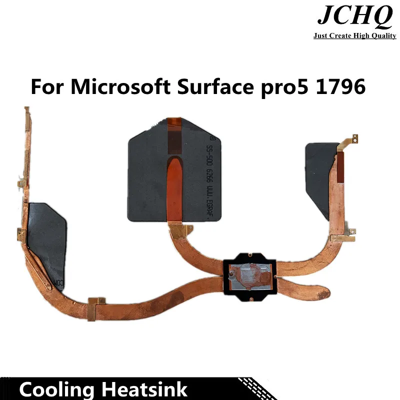 

JCHQ Original For Microsoft NEW Surface Pro 5 1796 CPU Cooling Heatsink Pure Copper Heat Pipe and Base