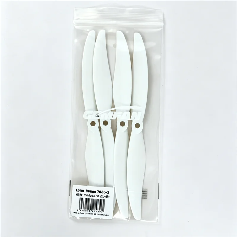 Gemfan LR 7035 7 Inch 2-Blade PC Propeller, 2CW+2CCW Long Range Efficient Props for 7inch FPV Drones