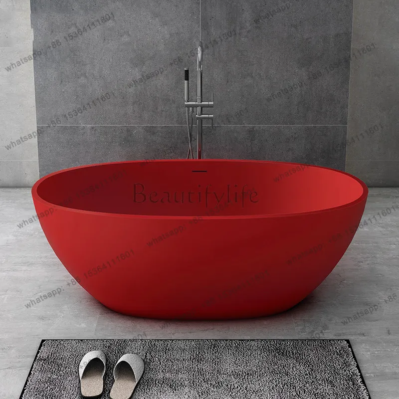 

Family small apartment integrated bathtub Internet celebrity hotel B & B bathtub