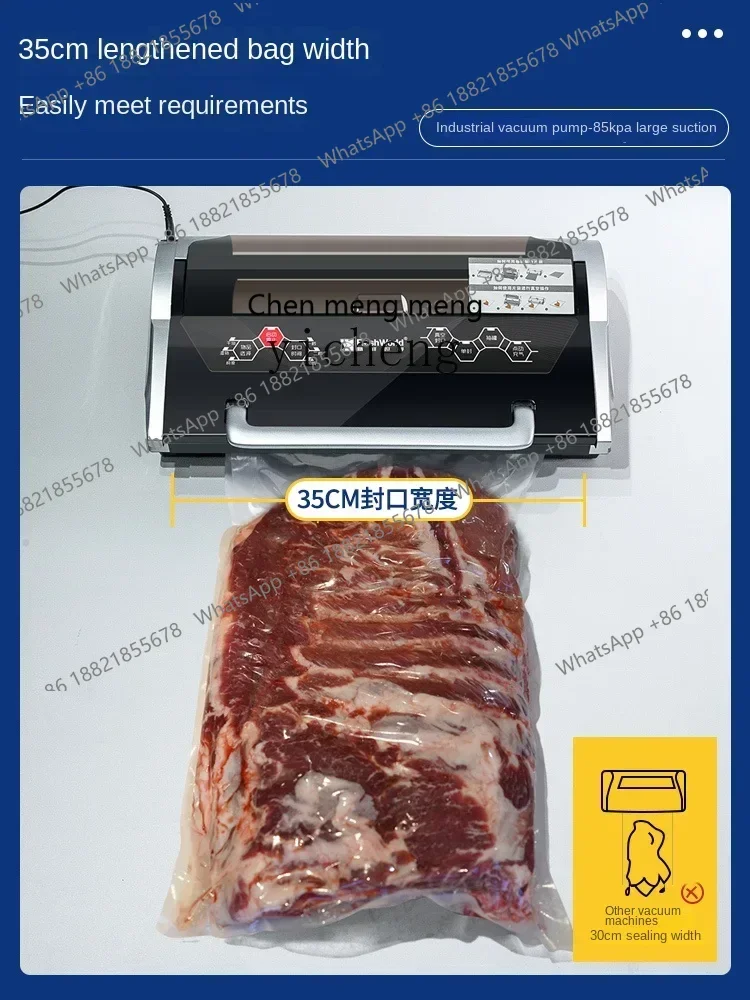 

Hot sales New arrive Automatic Full Liquid Commercial Vacuum Packaging Machine Home Wet and Dry Dual-Use Vacuum Sealing Machine