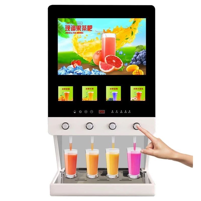 J-40ST Beverage Machine Commercial Hot and Cold Coffee Milk Tea All-in-one Machine Buffet Automatic Fresh Juice Cold Drink Machi