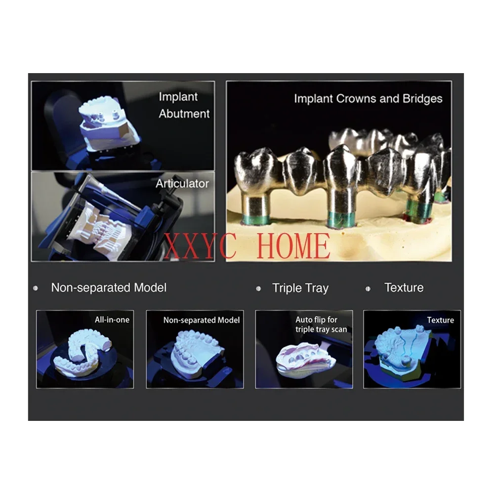 Escáner de laboratorio para abolladuras de escritorio