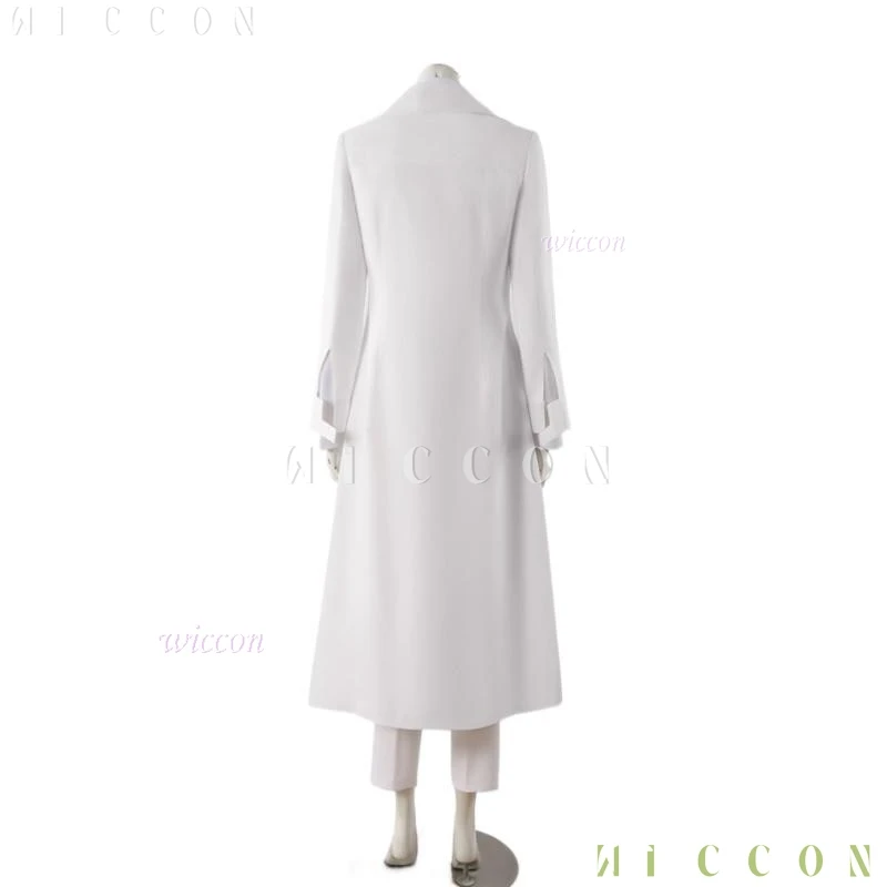 Halloween Costumes Anime Alien Stage R6 Ivan Cosplay Wig White Suit Coat Pants Halloween Party iDOL Singing Uniforms Men Women S