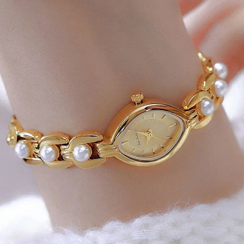 Luxury Women's Watch Business Classic Female Quartz Wristwatch Rose Gold Stainless Steel Reloj for Ladies