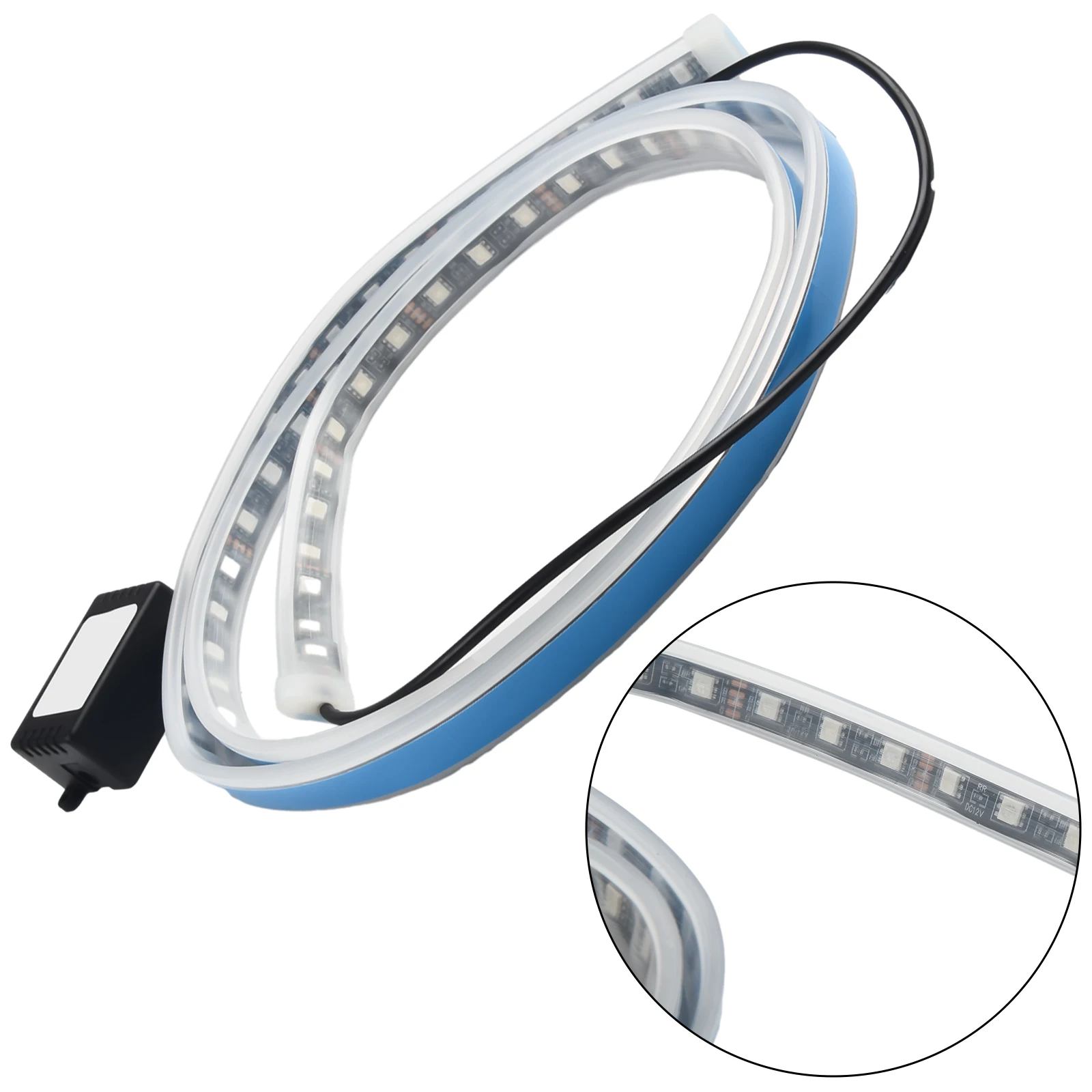 Light Car Hood Light APP Control Daytime Running Light IP 68 Strip Engine Cover Light Replacement Car Accessories
