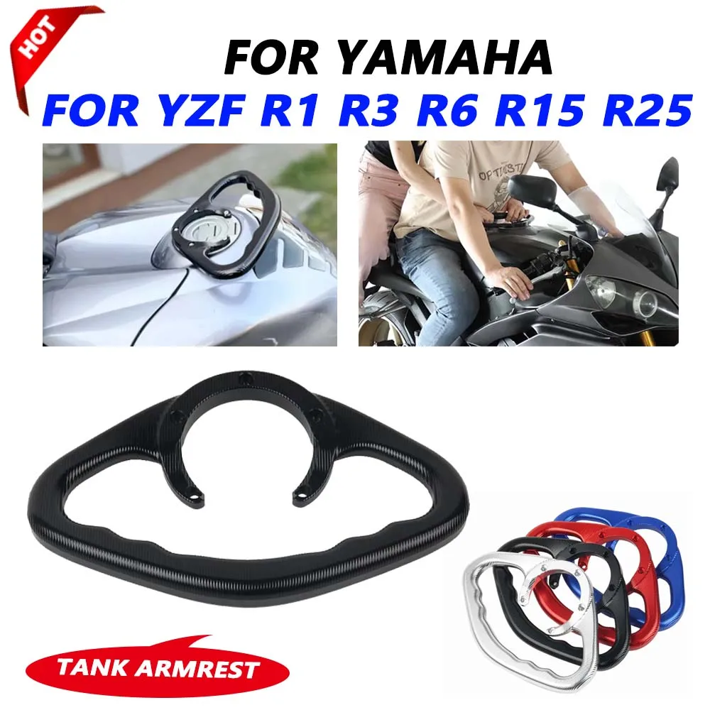 For YAMAHA YZF R6 R6R YZF600 YZF R1 R3 R15 R25 Motorcycle Accessories Passenger Handgrips Hand Grip Tank Grab Bar Handle Armrest