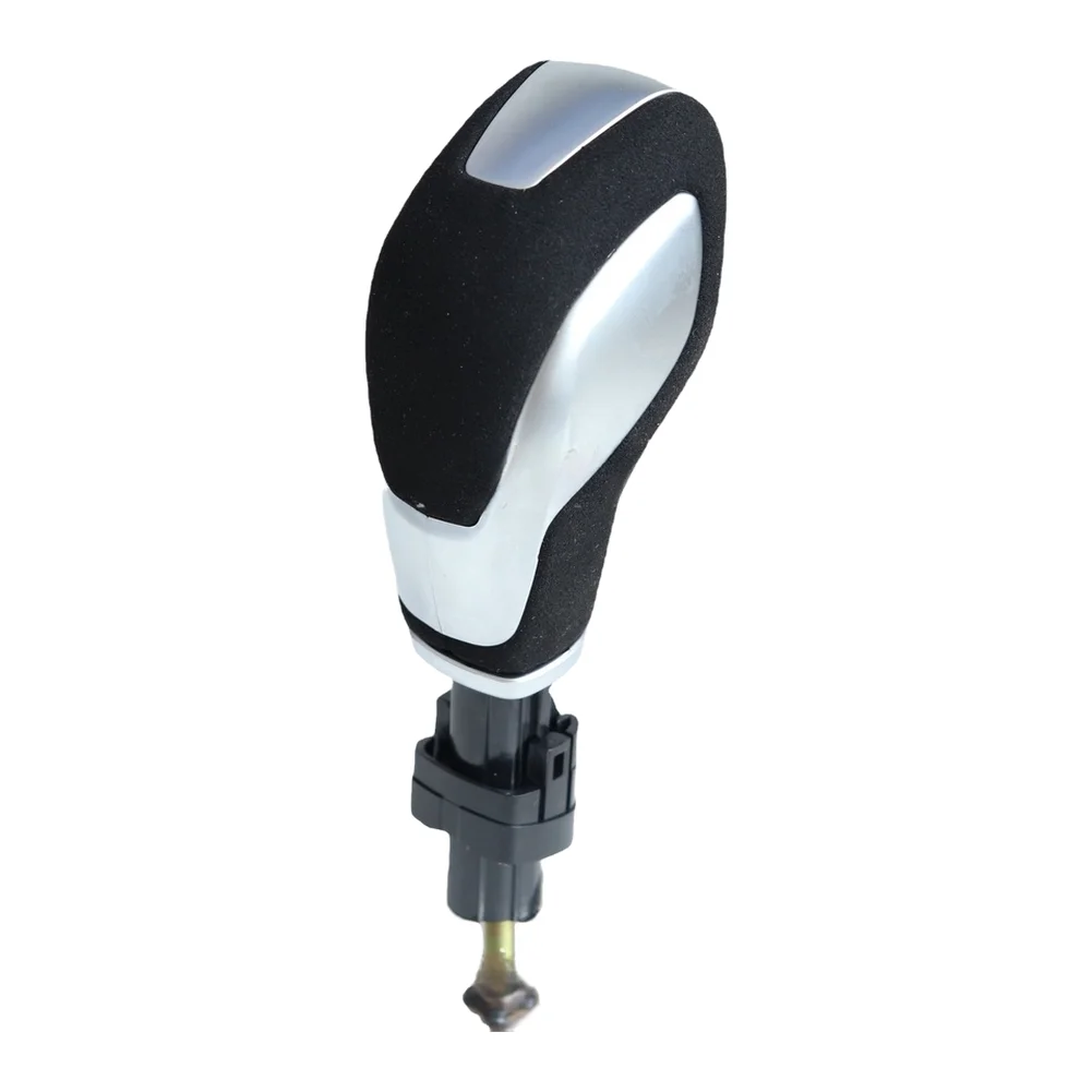 For Ford For EcoSport 2017 Compatible Interior Gear Shift Knob Black Leather-Wrapped 7 6 16cm Dimensions Ergonomic Design