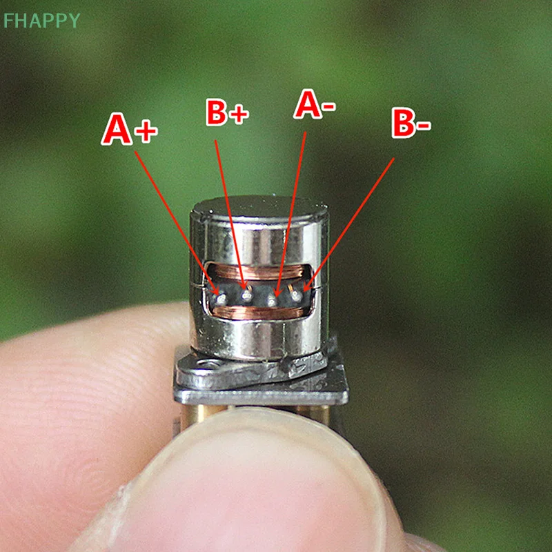 Stepper roda gigi 8mm Motor Mini, sekrup geser 8mm roda gigi logam pengurang roda gigi Motor Robot mobil