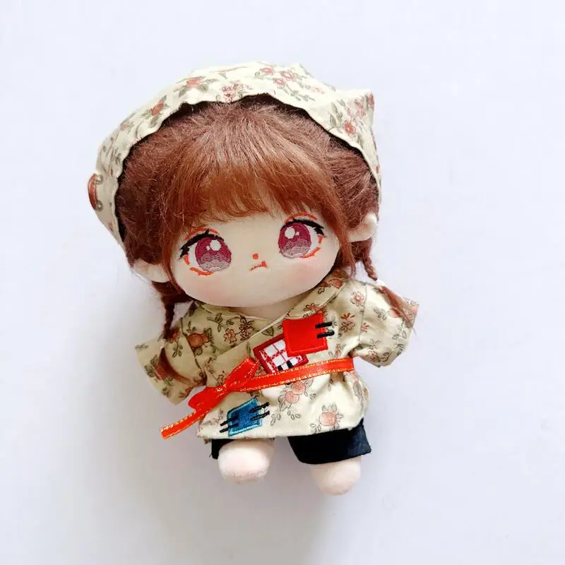 

3PCS 1SET 20CM Dolls Clothes Busker Dress Up Our Generation Plush Doll Clothes Doll Accessories Idol Dolls Fans Gift DIY Toys